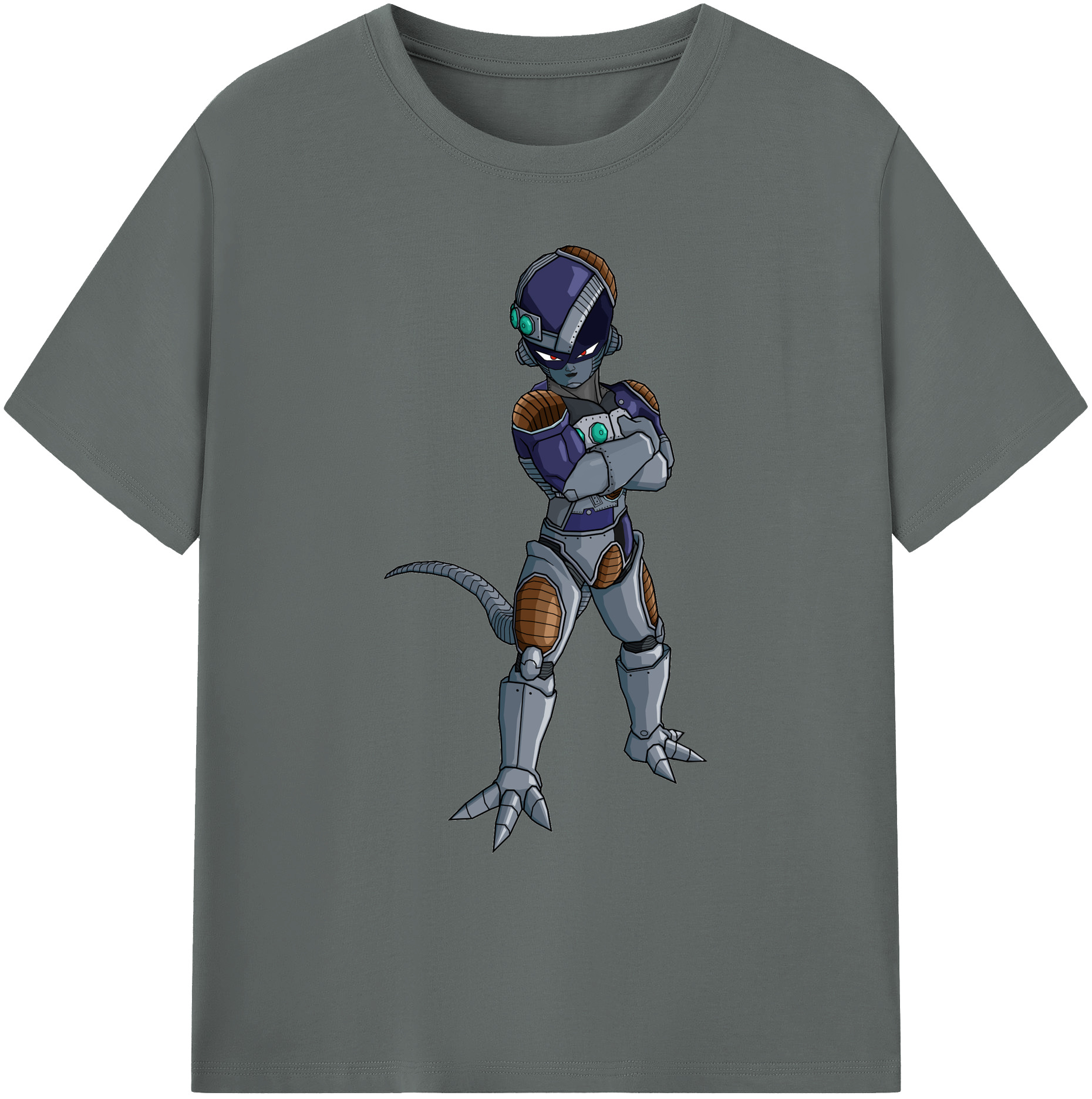 （画像用） ドラゴンボール フリーザ DRAGON BALL Frieza 綿100％ メンズ半袖Tシャツ｜肌触りやわらか＆通気性